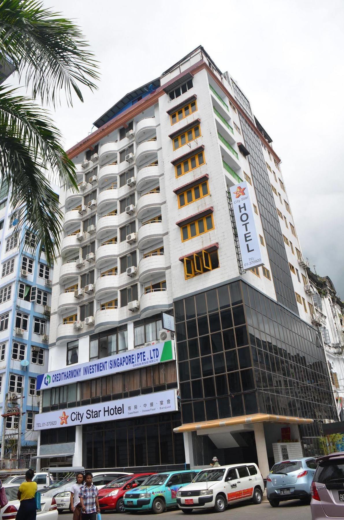 City Star Hotel Rangoon Eksteriør billede