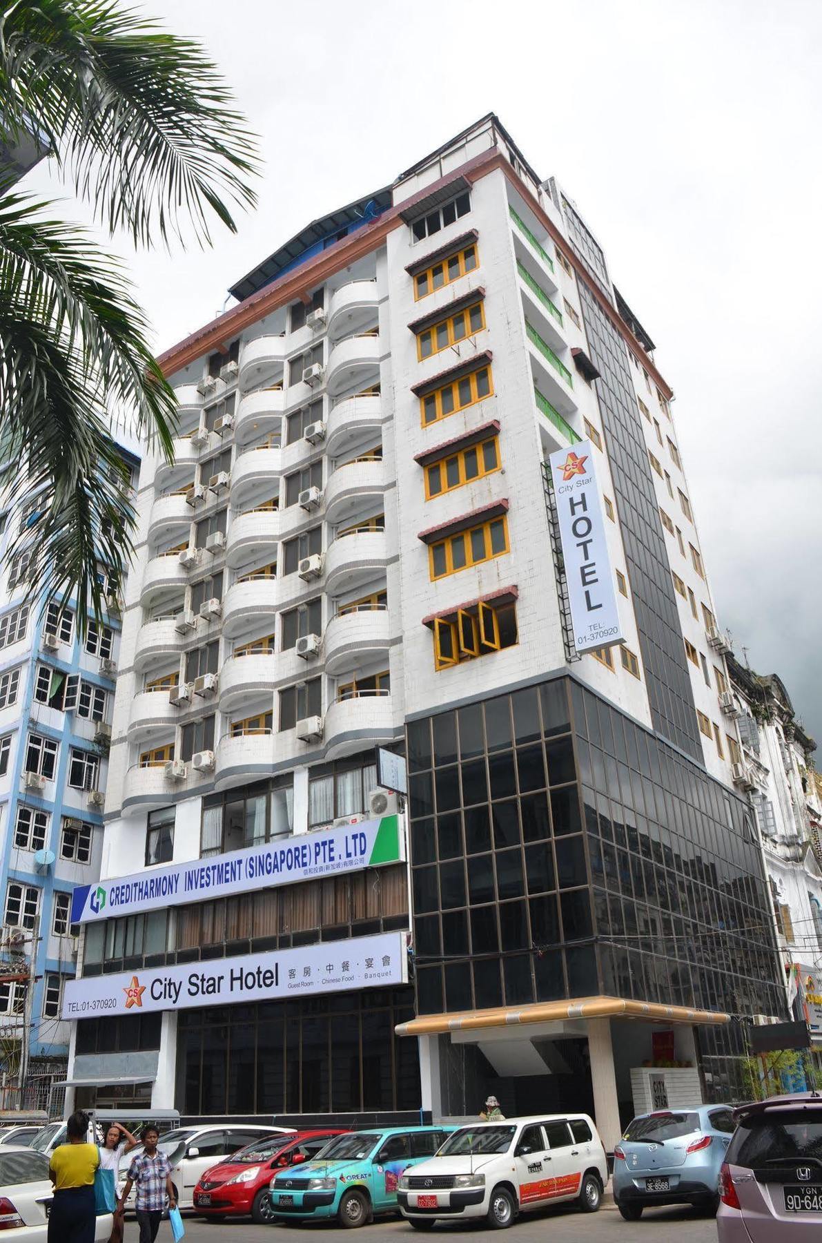 City Star Hotel Rangoon Eksteriør billede